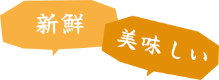 新鮮 美味しい